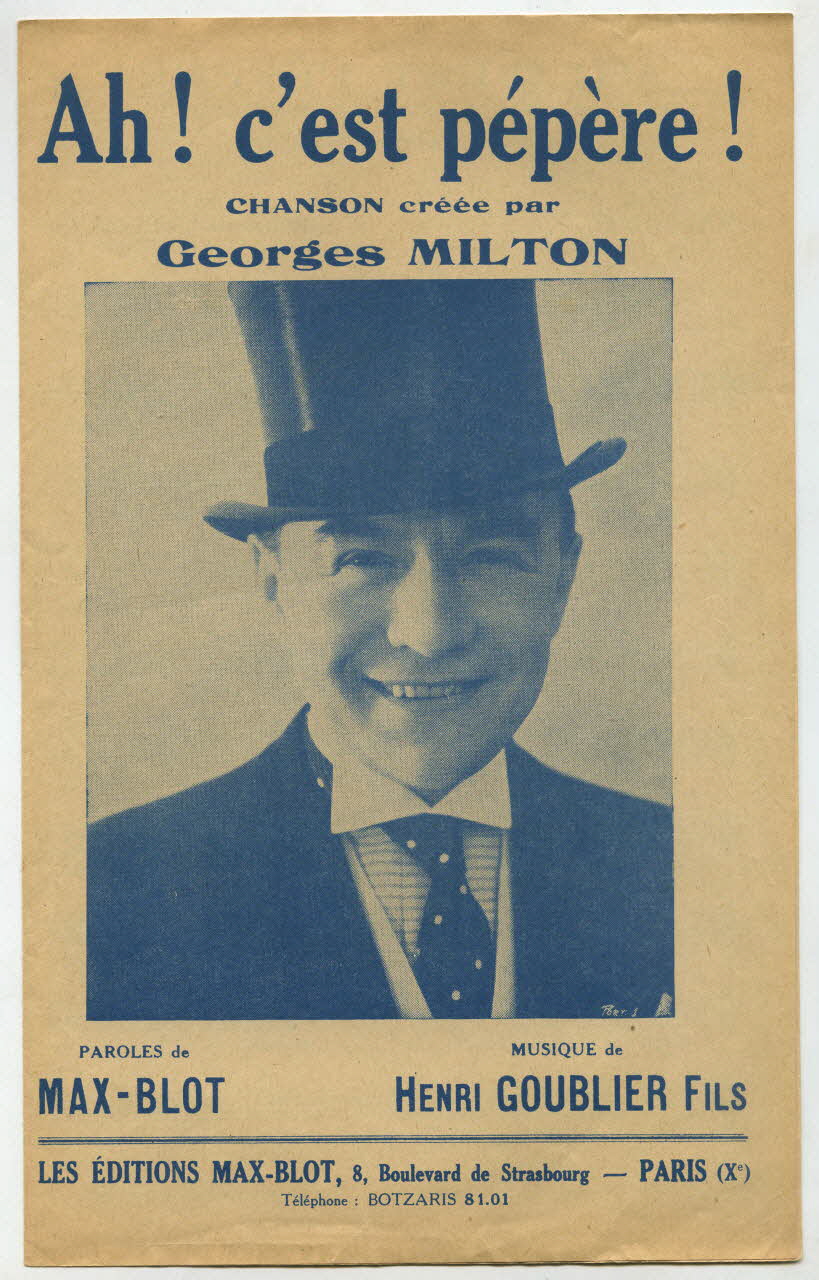 chanson petit format 1965.136.66 Photo