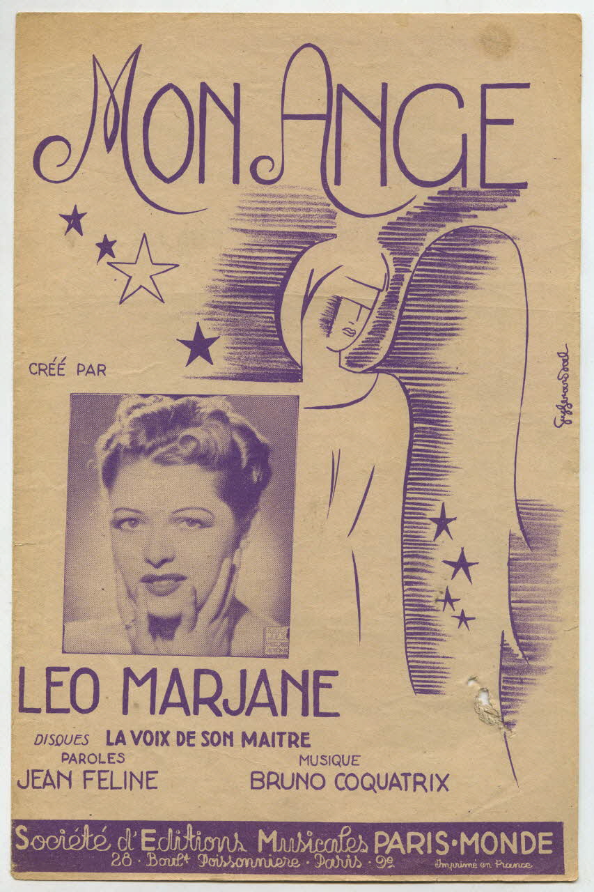 chanson petit format 1965.136.70 Photo