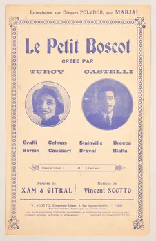 chanson petit format 1965.136.77 Photo