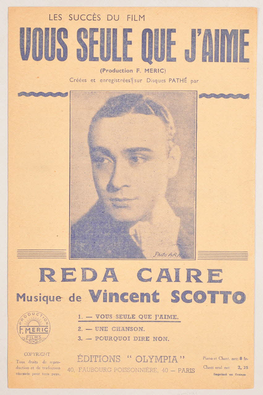 chanson petit format 1965.136.96 Photo