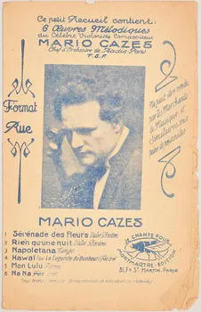 Philippe Goudard ; Didier Gold ; Mario Cazes chanson petit format Île-de-France, France 1926 1965.138.151  Photo