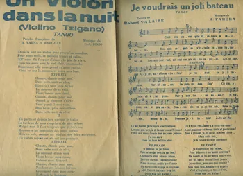 Antonio Parera ; Vincent Scotto ; Robert Valaire ; Marc Cab ; Henri Varna ; Géo Koger ; Cesare A. Bixio ; René Sarvil ; Henri Alibert ; Vedette Records; chanson petit format Paris 9ème 1936 1965.138.154 Photo