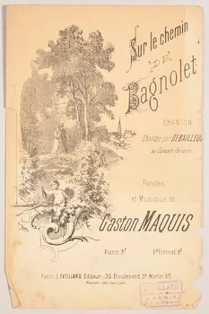 chanson petit format 1965.138.33  Photo