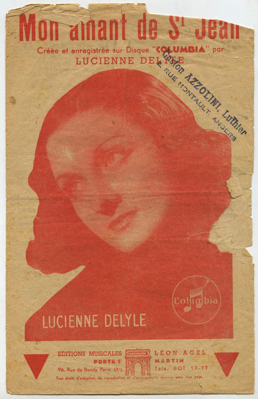 chanson petit format 1965.138.78 Photo