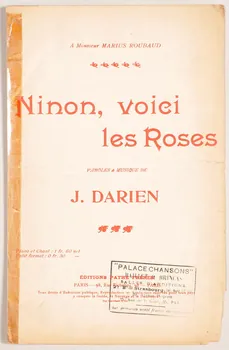 chanson petit format 1965.144.102 Photo