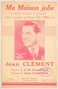 Jean Tranchant ; J.-H Tranchant ; Jean Clément ; Smyth chanson petit format Île-de-France, France 1934 1965.144.11  Photo