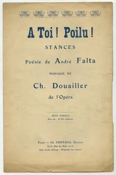 chanson petit format 1965.144.161 Photo