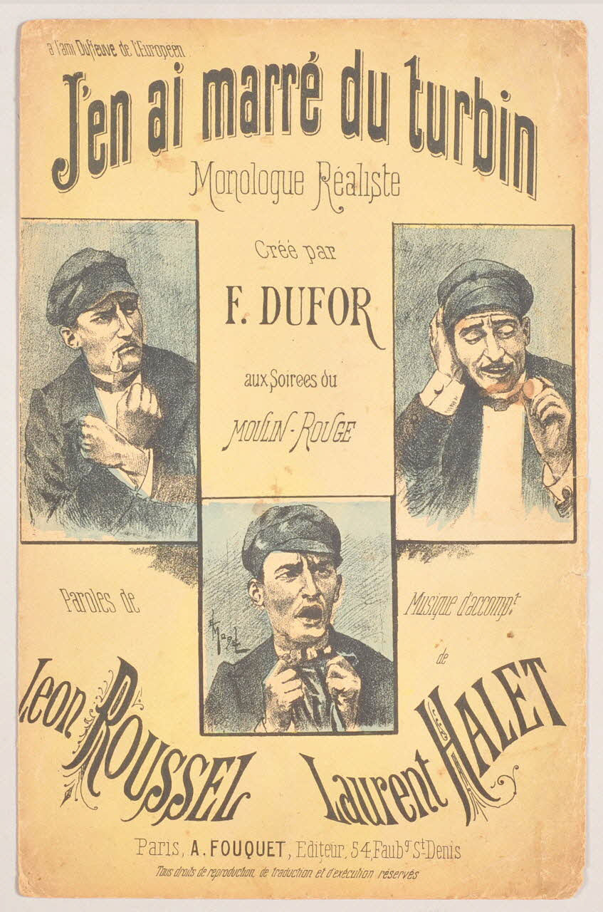 chanson petit format 1965.144.205 Photo