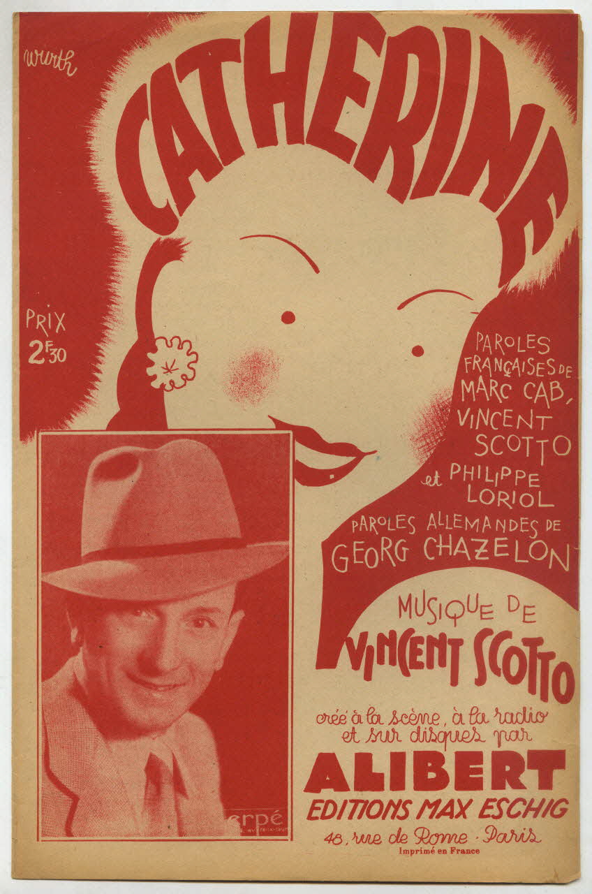 chanson petit format 1965.144.7 Photo