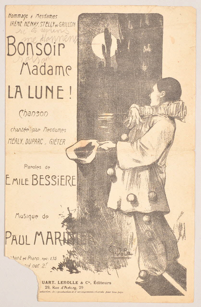 chanson petit format 1965.145.30 Photo