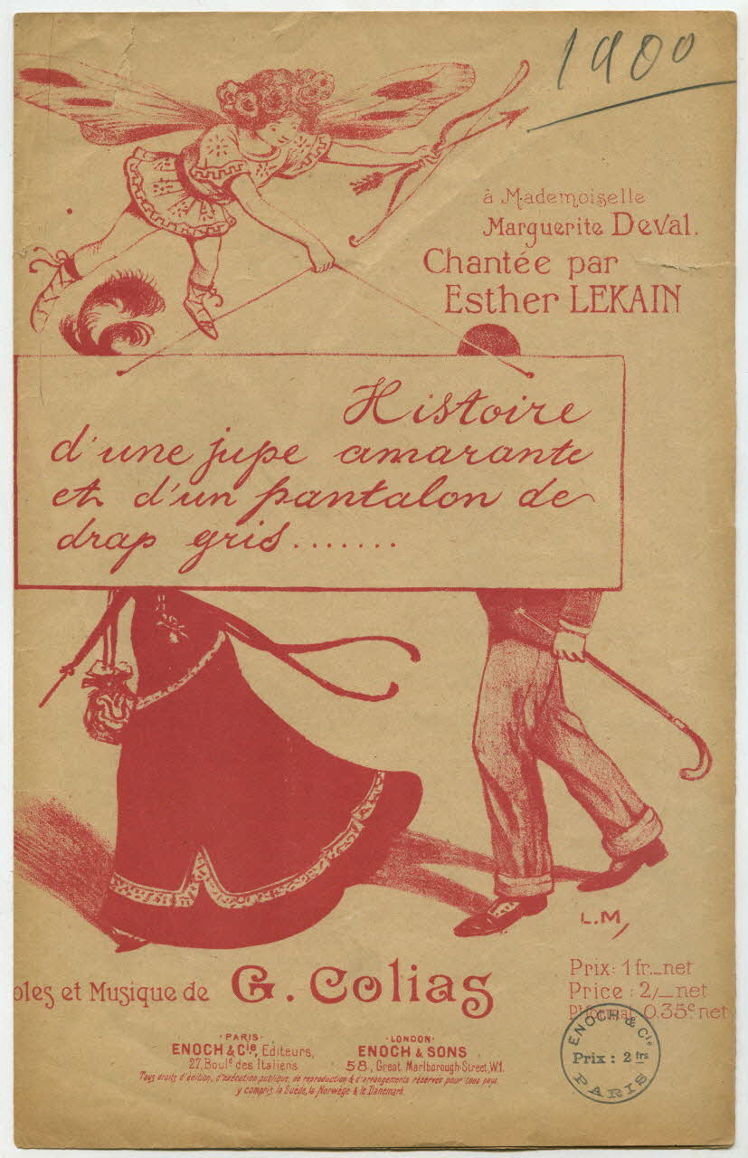 chanson petit format 1965.148.15 Photo