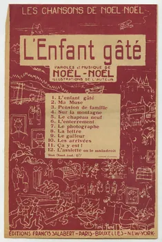 NoëL-NoëL ; Francis F. Salabert chanson petit format Île-de-France, France 1927 1965.148.6 Photo
