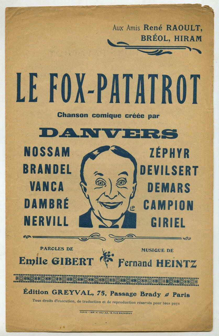 partition de musique petit format 1965.150.6 Photo