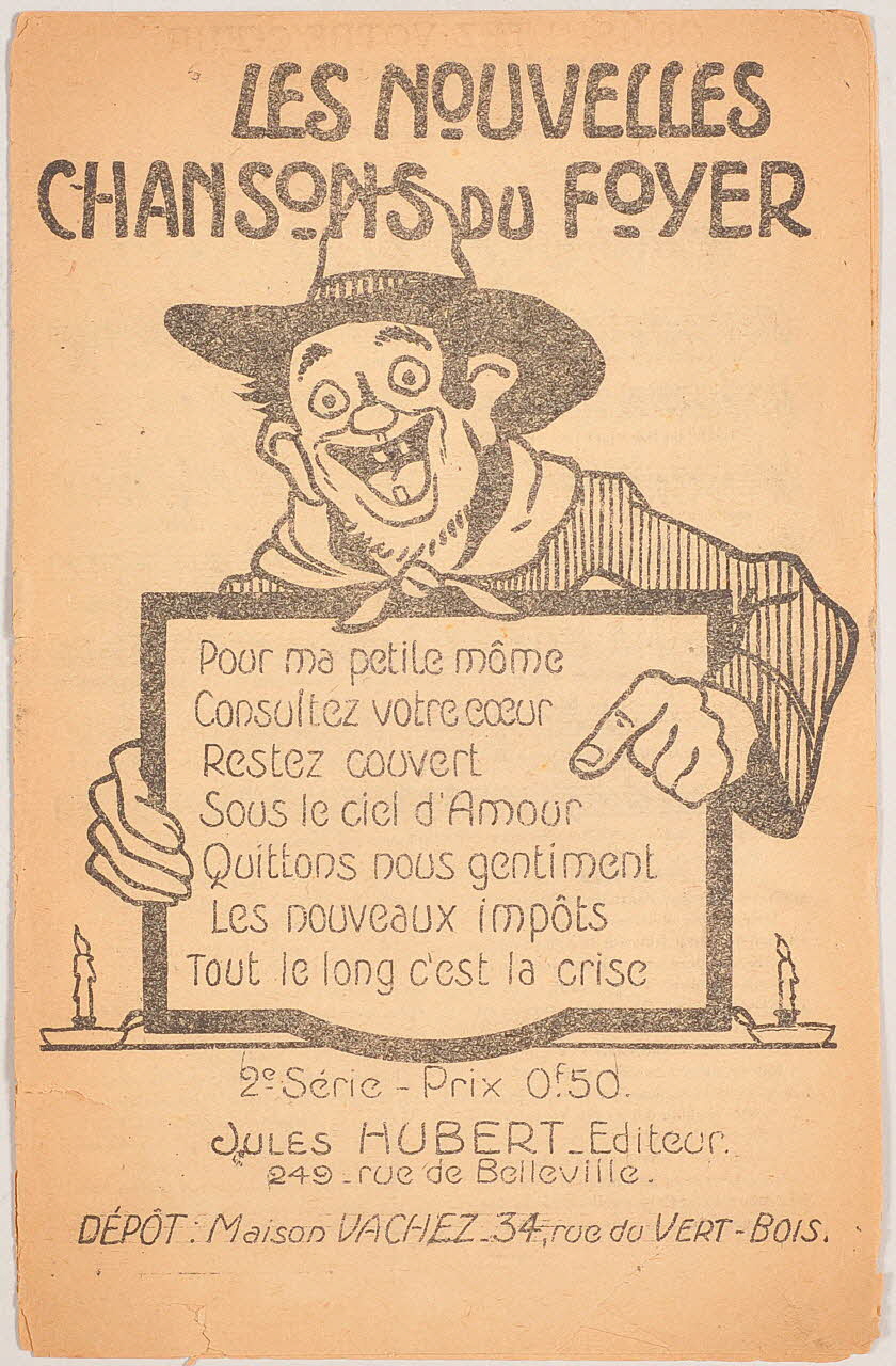 chanson petit format 1965.150.8 Photo