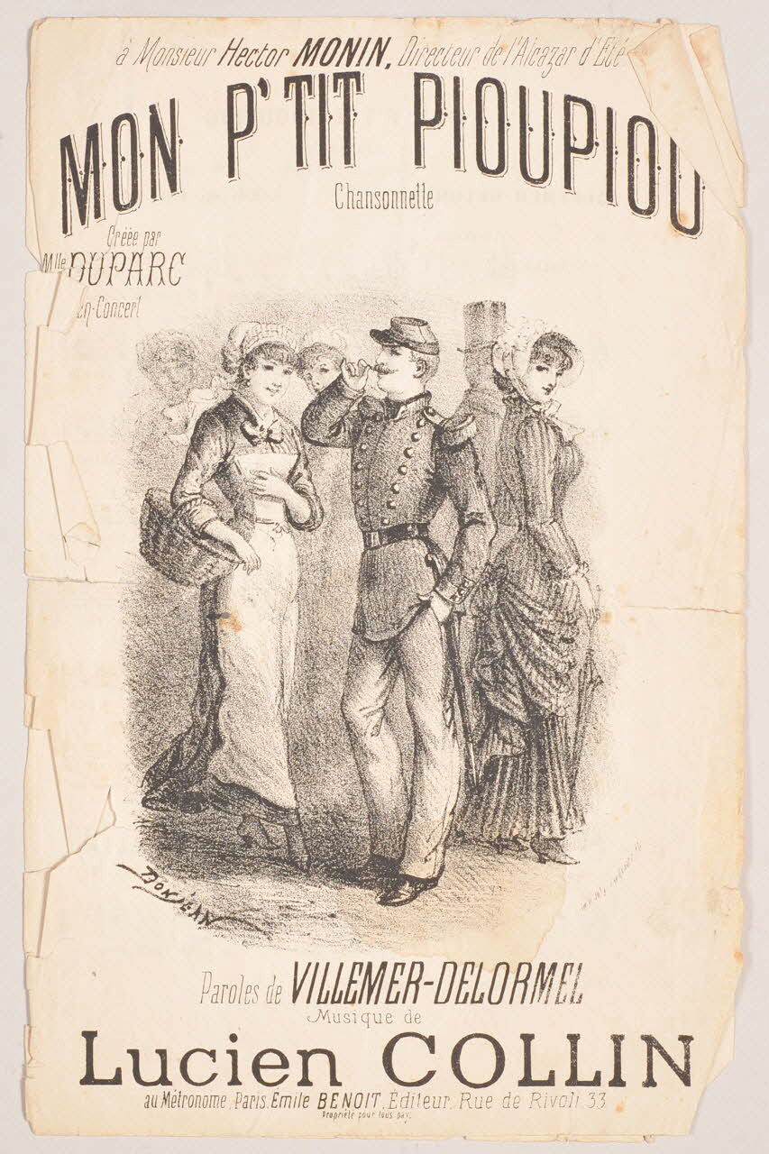 chanson petit format 1965.151.41 Photo