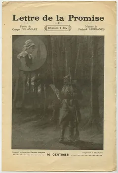 Frederick Fairbanks ; George Delamare ; Kapp ; Fraipont chanson petit format Île-de-France, France 1916 1965.151.70  Photo