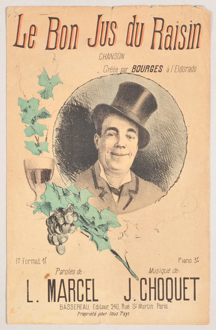 chanson petit format 1965.151.72 Photo