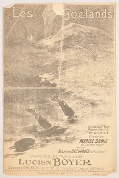 Lucien Boyer ; Damia ; Suzanne Desgraves ; Georges Ondet chanson petit format 1911 1965.152.48  Photo