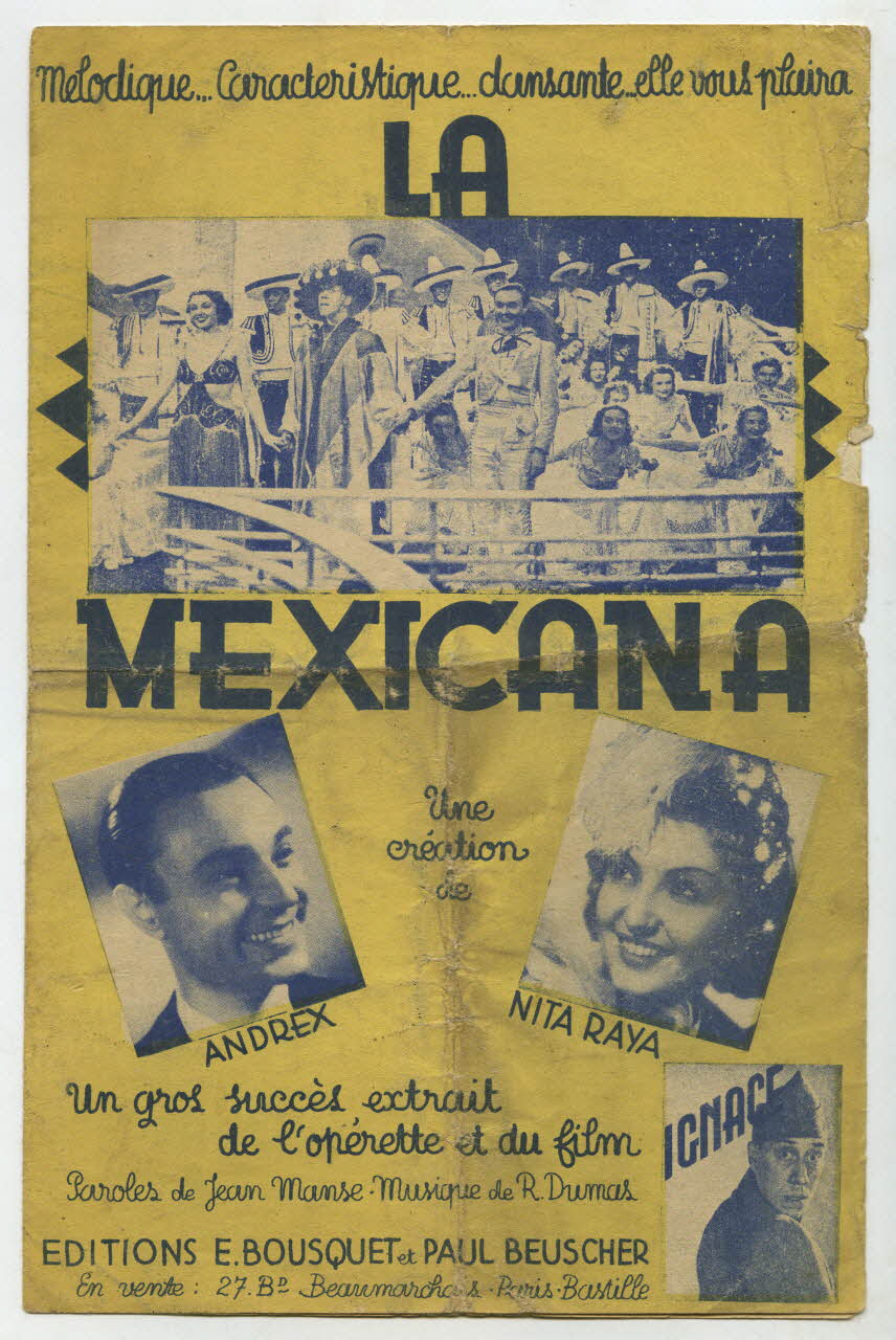 chanson petit format 1965.152.97 Photo