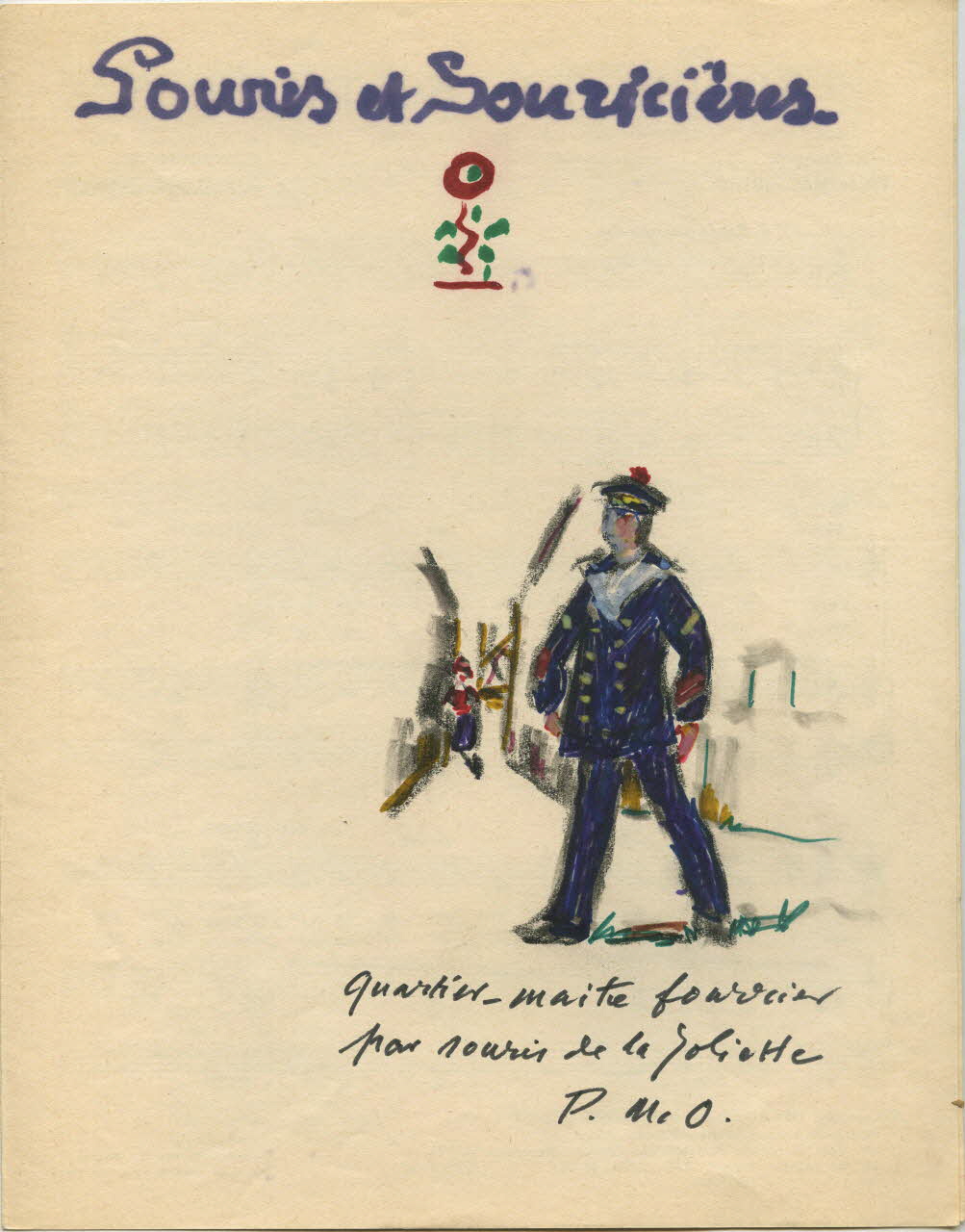 Philippe Gérard ; Pierre Mac Orlan chanson petit format 1959-1969 1965.154.2 Photo