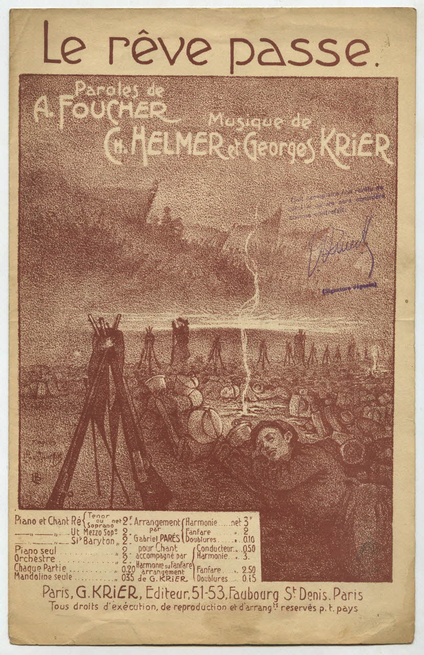 chanson petit format 1965.156.23 Photo