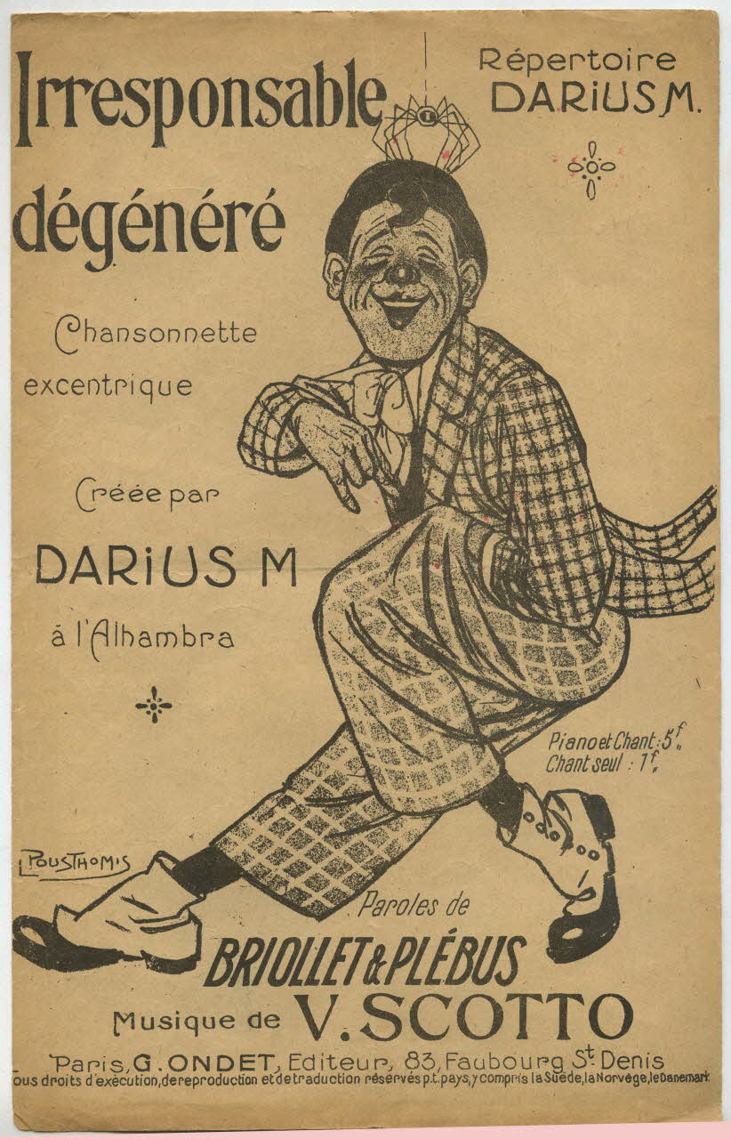 chanson petit format 1965.156.7 Photo