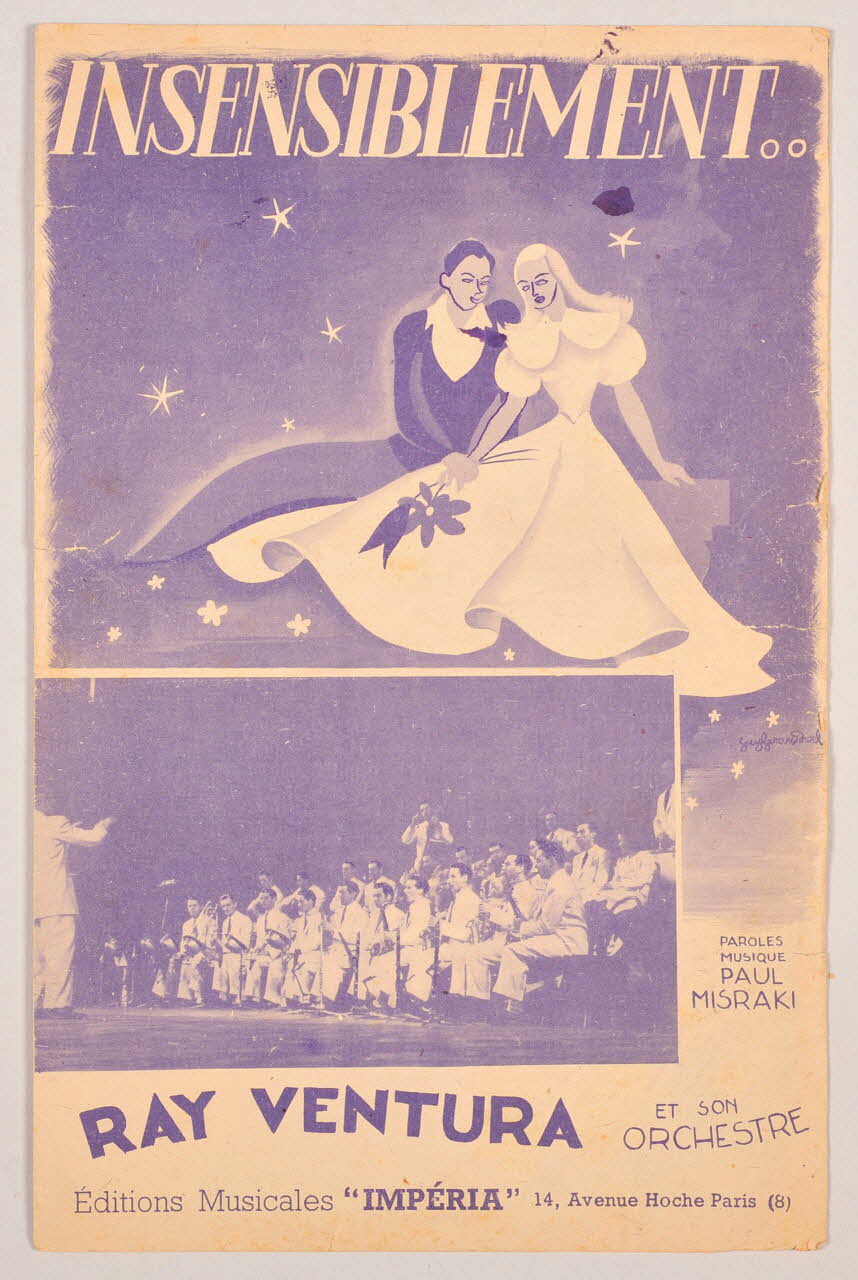 Paul Misraki ; Ray Ventura ; Imperia, Editions; chanson petit format Paris 8ème 1946 1965.159.11 Photo