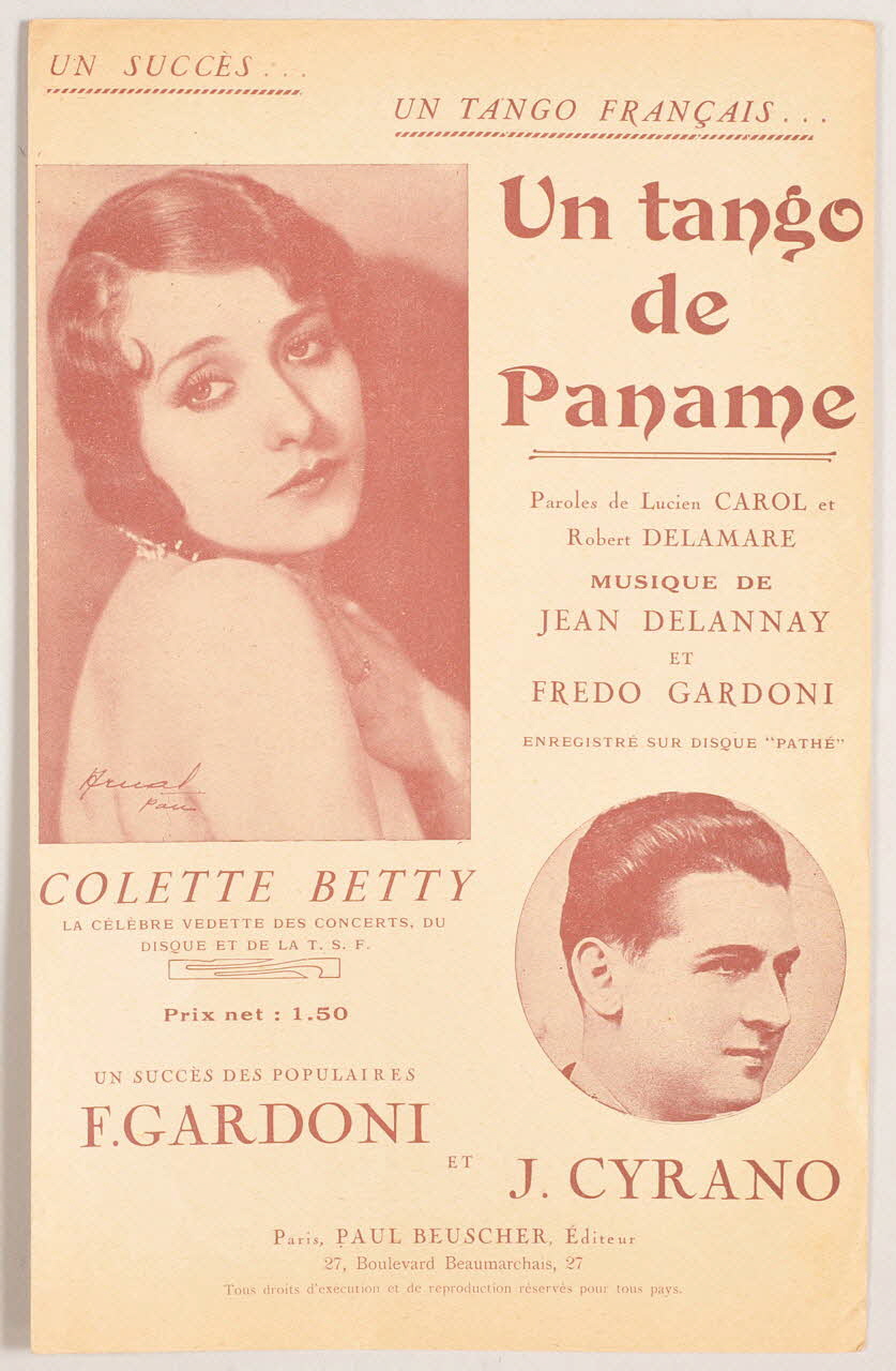 chanson petit format 1965.159.25 Photo