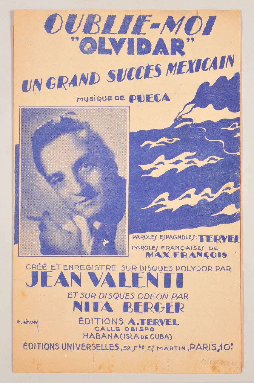 chanson petit format 1965.161.3 Photo