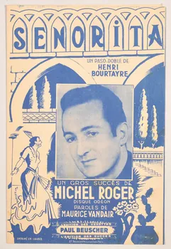 Henri Bourtayre ; Maurice Vandair ; Michel Roger ; Paul Beuscher chanson petit format 1945 1965.161.5  Photo