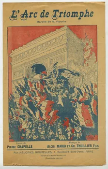 Alcib Mario ; Pierre Chapelle ; Charles Fils Thuillier ; La Lyre; ; F Jobbé Duval ; Aux Mélodies Nouvelles chanson petit format Île-de-France, France 1919 1965.167.14 Photo