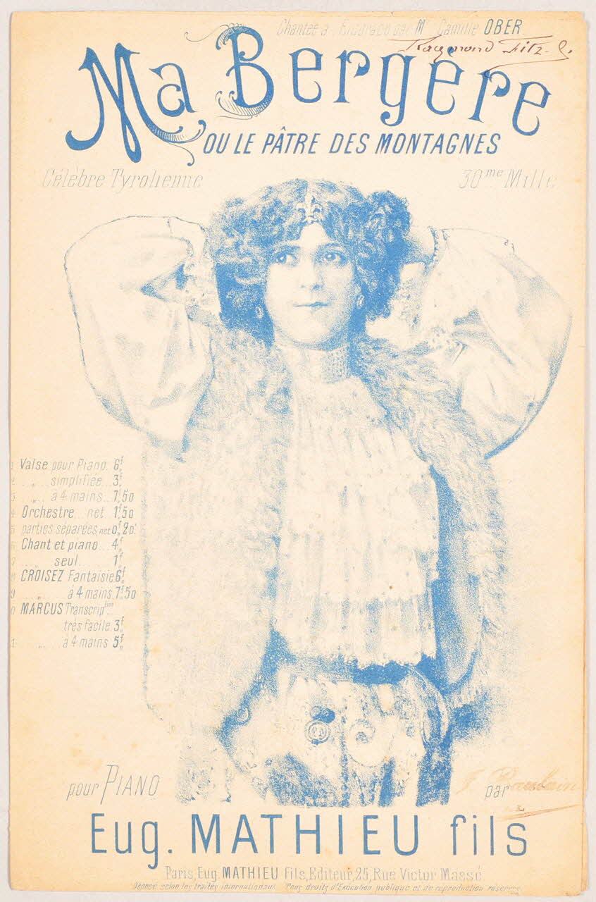 chanson petit format 1965.172.100 Photo