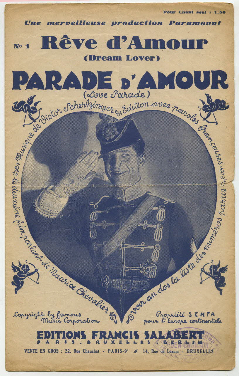chanson petit format 1965.172.108 Photo