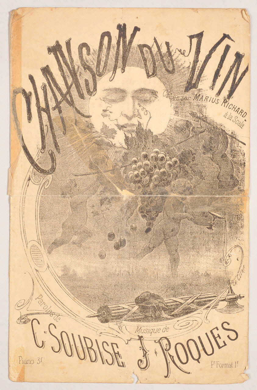 chanson petit format 1965.172.47 Photo