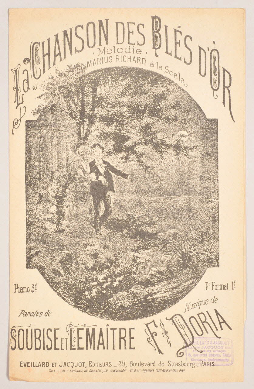 chanson petit format 1965.175.24 Photo