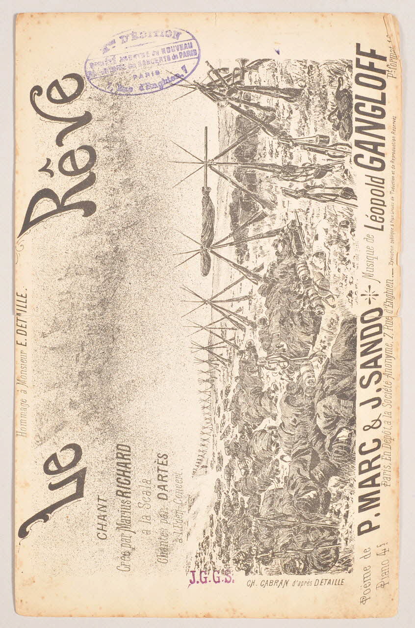 chanson petit format 1965.177.58 Photo