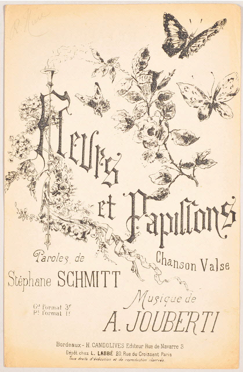 chanson petit format 1965.177.59 Photo