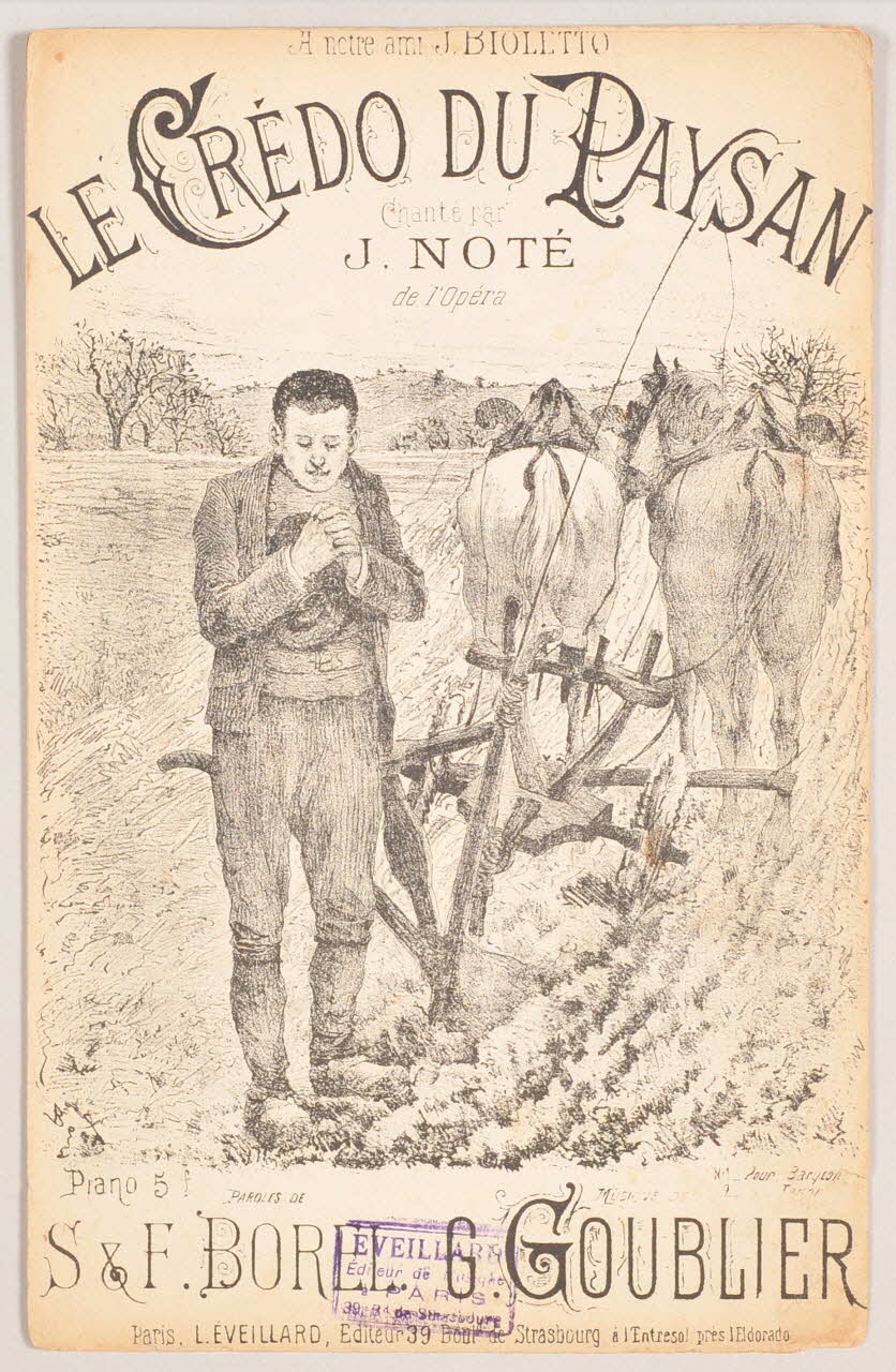 chanson petit format 1965.177.76 Photo