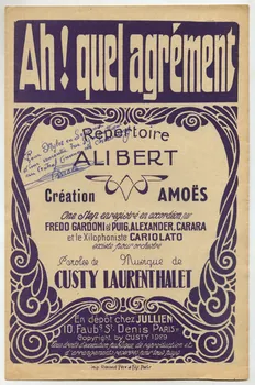 chanson petit format 1965.170.15  Photo