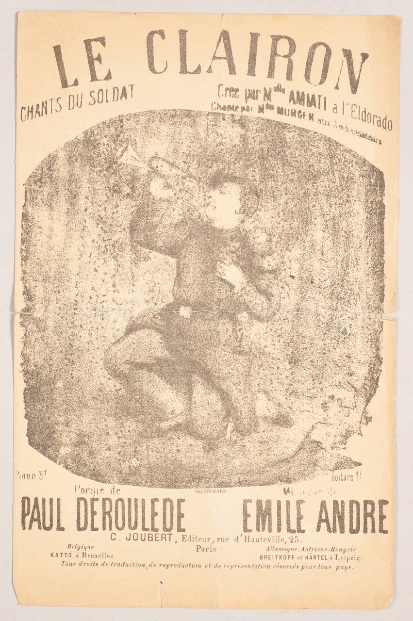 chanson petit format 1965.185.6 Photo