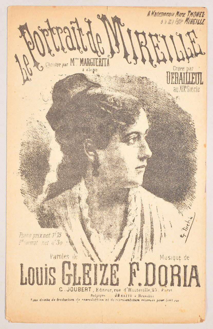 chanson petit format 1965.186.7 Photo