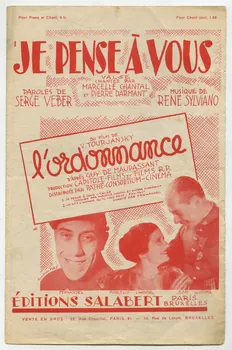 Serge Veber ; René Sylviano ; Francis F. Salabert chanson petit format 1933 1966.121.131 Photo