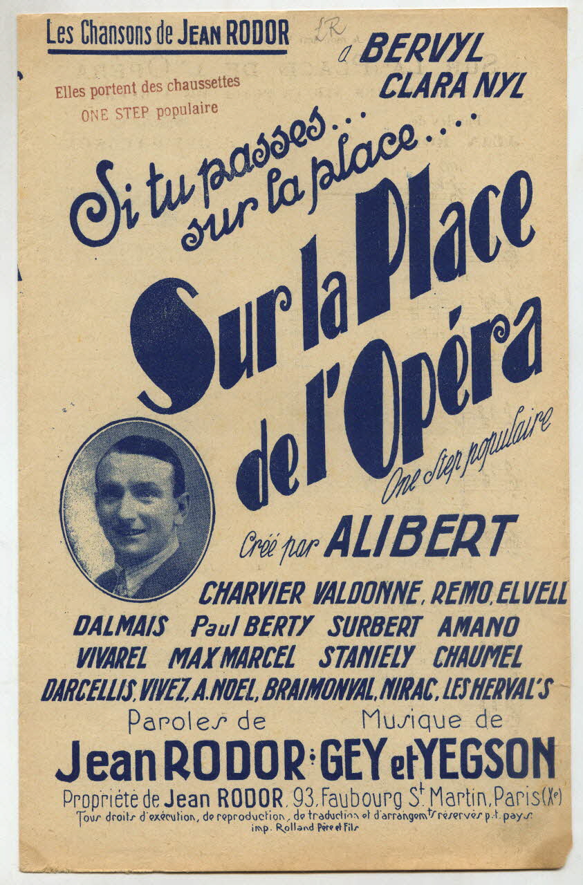 chanson petit format 1966.121.174 Photo