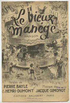Henri Dumont ; Jacques Simonot ; Pierre Bayle ; Francis F. Salabert chanson petit format 1934 1966.121.180 Photo