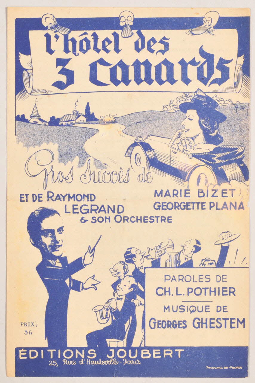 chanson petit format 1966.122.23 Photo