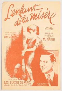 M. Farbi ; Jean Clément ; Les Succès De Paris; chanson petit format 1937 1966.122.3  Photo