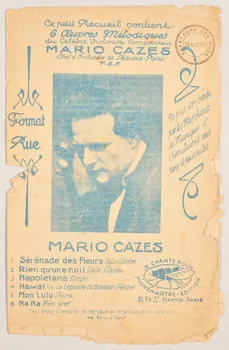 Philippe Goudard ; Mario Cazes ; Didier Gold ; Montmartre Edition chanson petit format Île-de-France, France 1926 1966.122.33  Photo