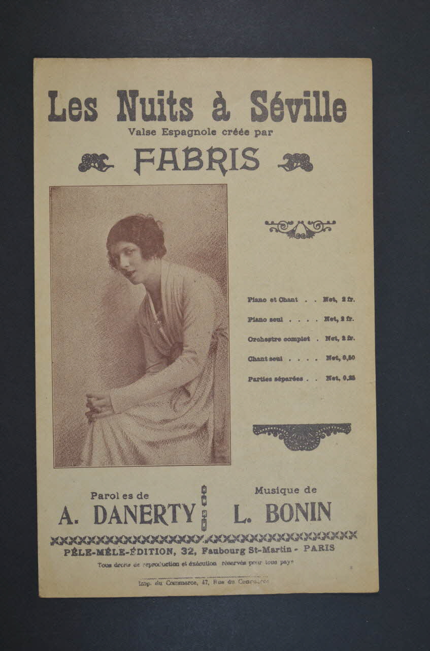 chanson petit format 1967.178.21 Photo Mucem