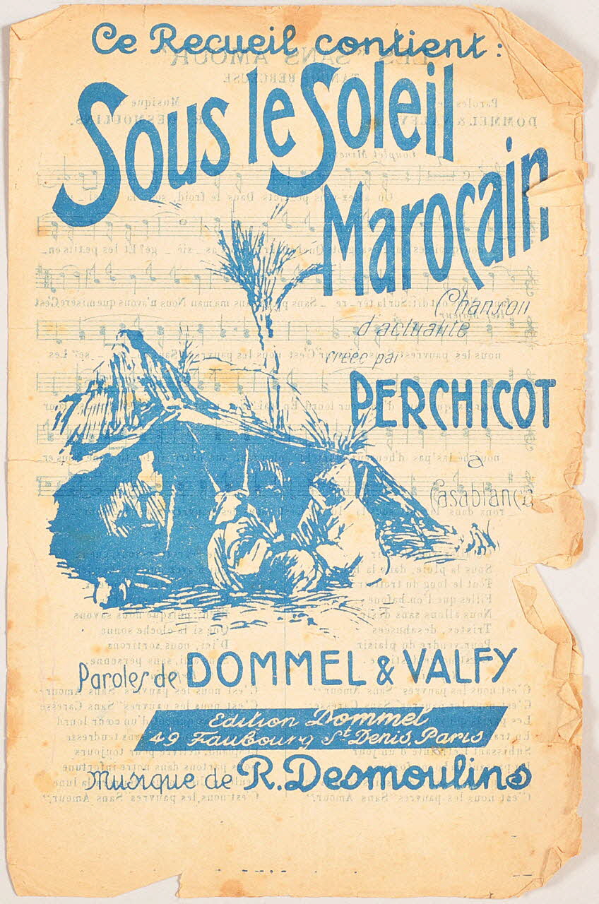 chanson petit format 1966.122.6 Photo