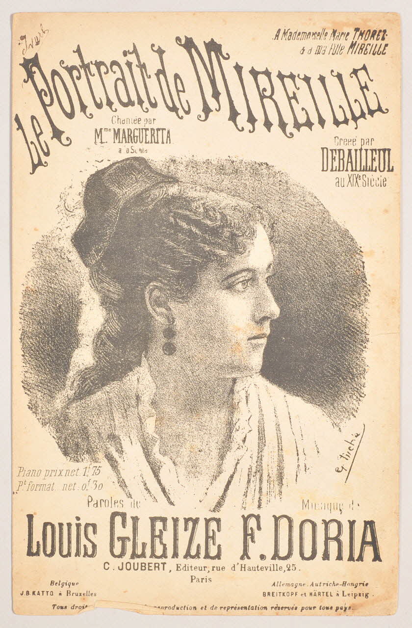 chanson petit format 1966.123.6 Photo